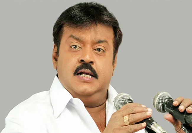 DMDK PARTY MEETING VIJAYAKANTH AT CHENNAI 