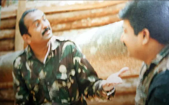 Vaiko in LTTE uniform