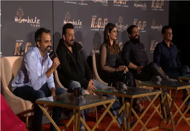 KGFChapter2 Trailer Launch Event IN BANGALORE 