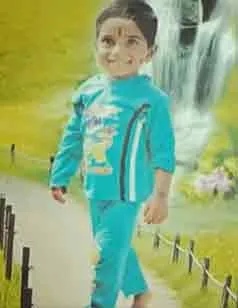 Four year old boy attack with stone...