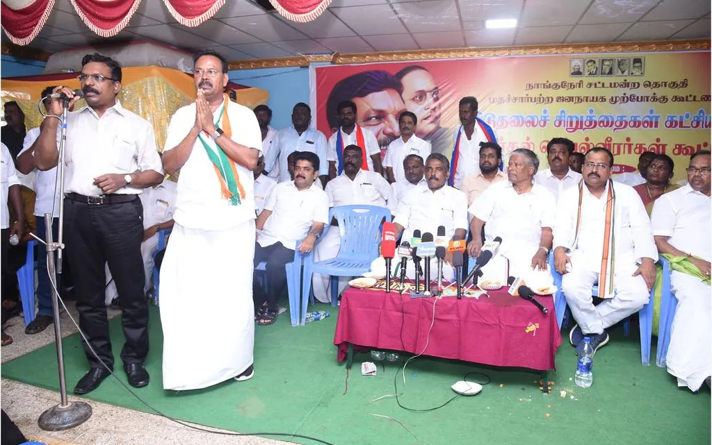 VCK THIRUMAVALAVAN ELECTION CAMPAIGN 