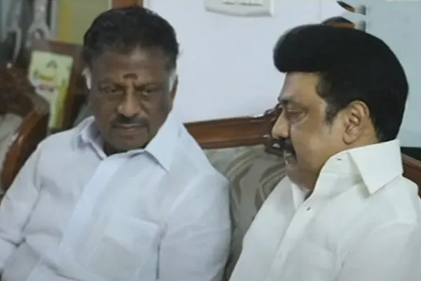 OPS condoled the of Murasoli Selvam to Chief Minister Stalin