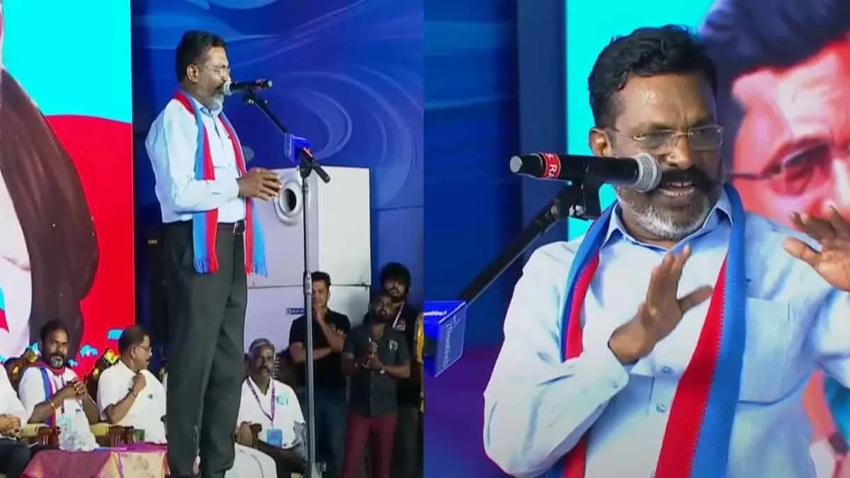  Volunteers who went to the extent of 'pushing women police officers' - Mr. Thiruma himself warned