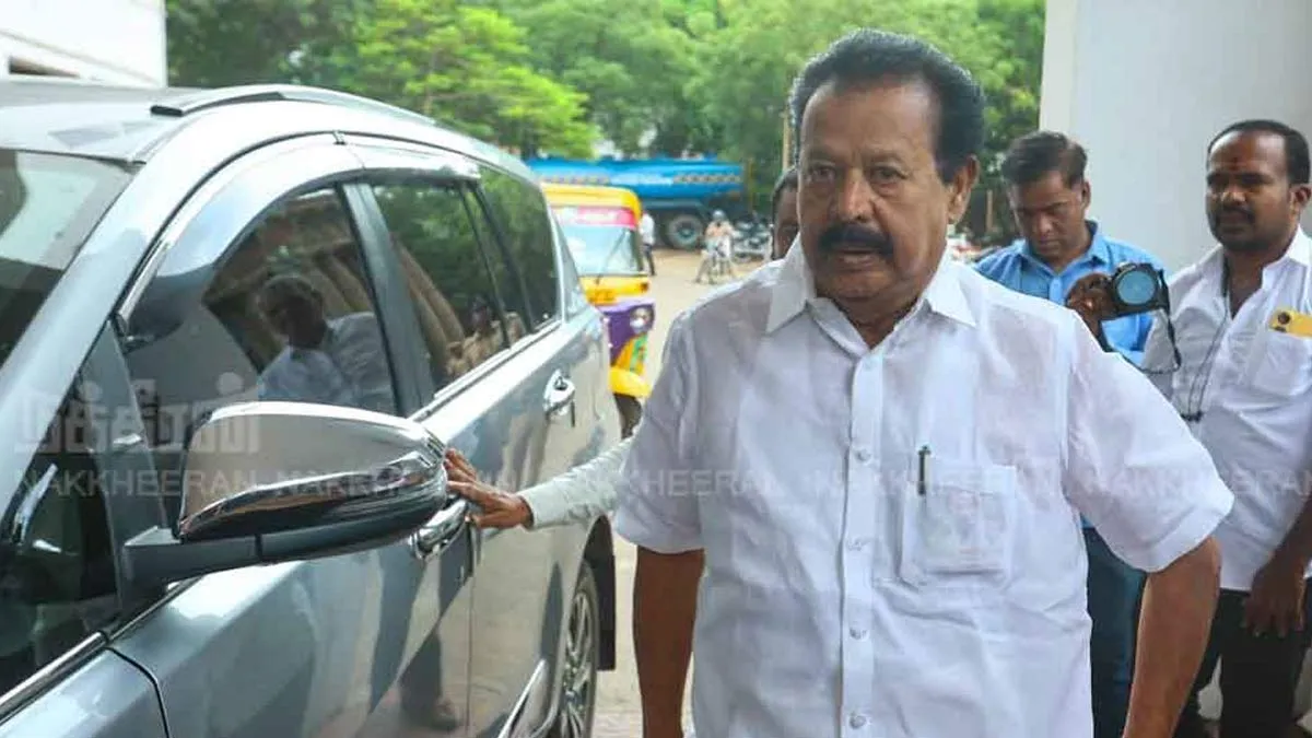 Ponmudi's assets are frozen