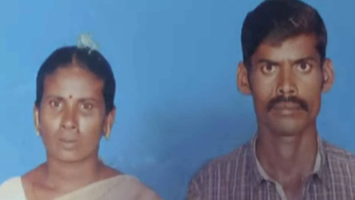 Wife attacked by putting cylinder on head; Husband arrested