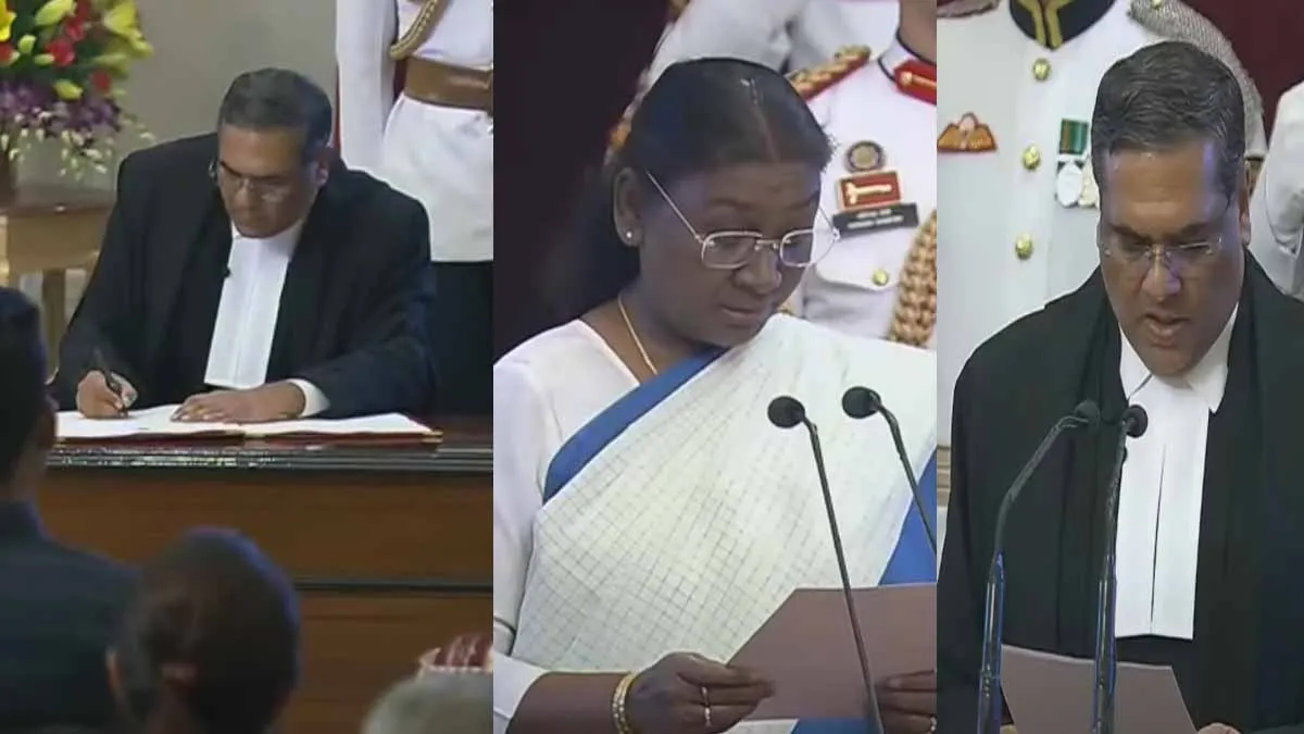  Sanjeev Khanna sworn in as Chief Justice of the Supreme Court