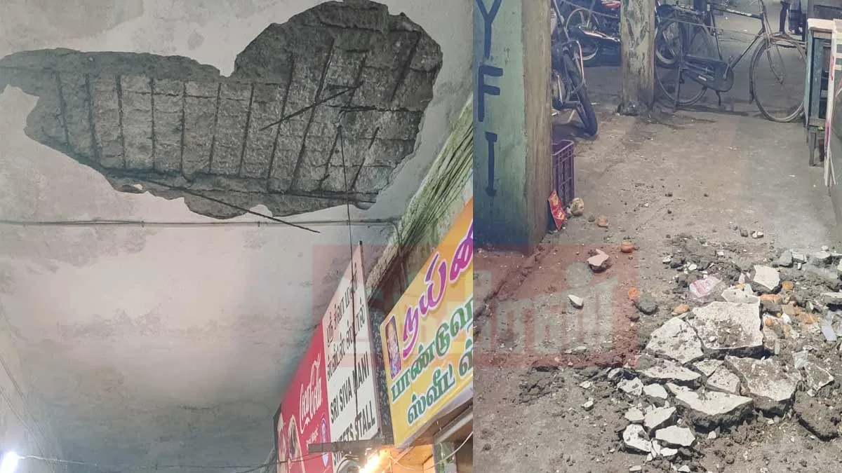 Bus station roof cement  falling accident;  7 stitches on head for girl