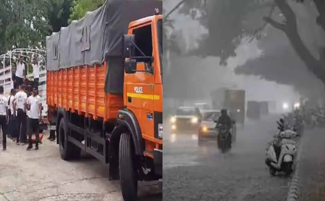 Continued heavy rain; National Disaster Response Force went to thiruvannaMalai 