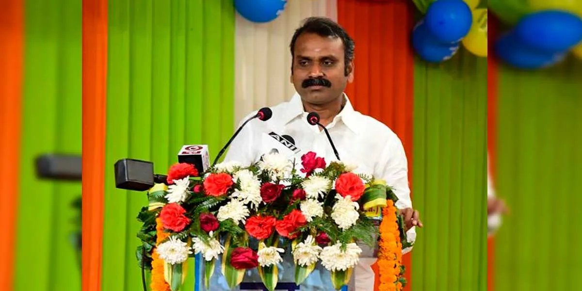 L. Murugan released the video, 