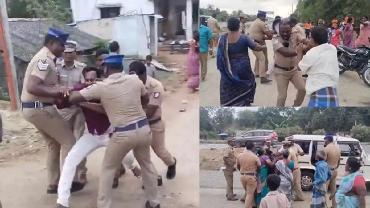 'What is happening in Tamil Nadu is democracy or police rule?'-Anbumani Ramadoss condemned