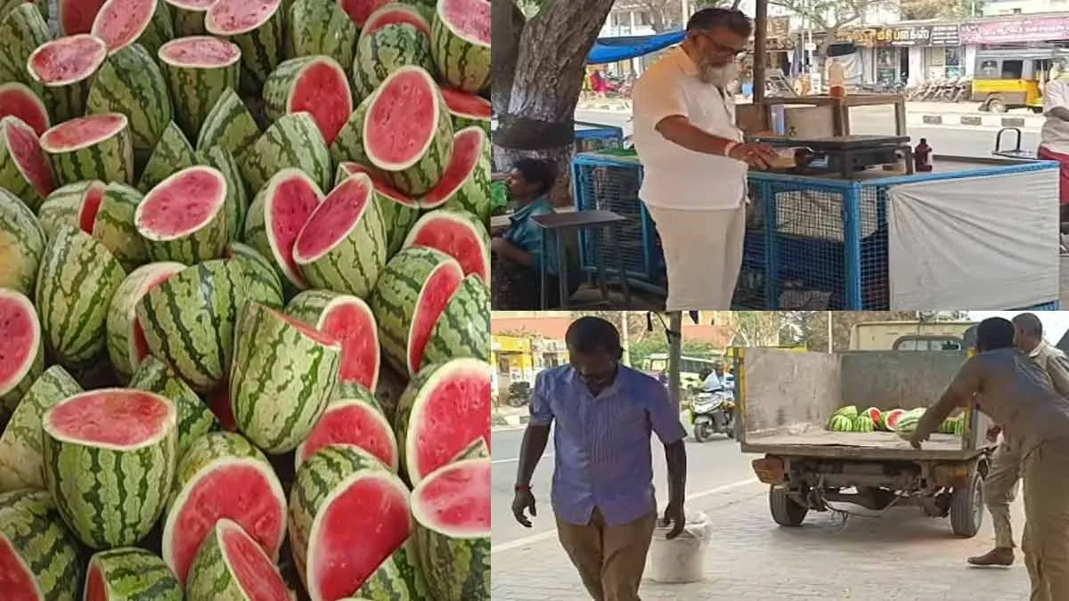 Watermelon issue; Action taken against Food Safety Officer Satish