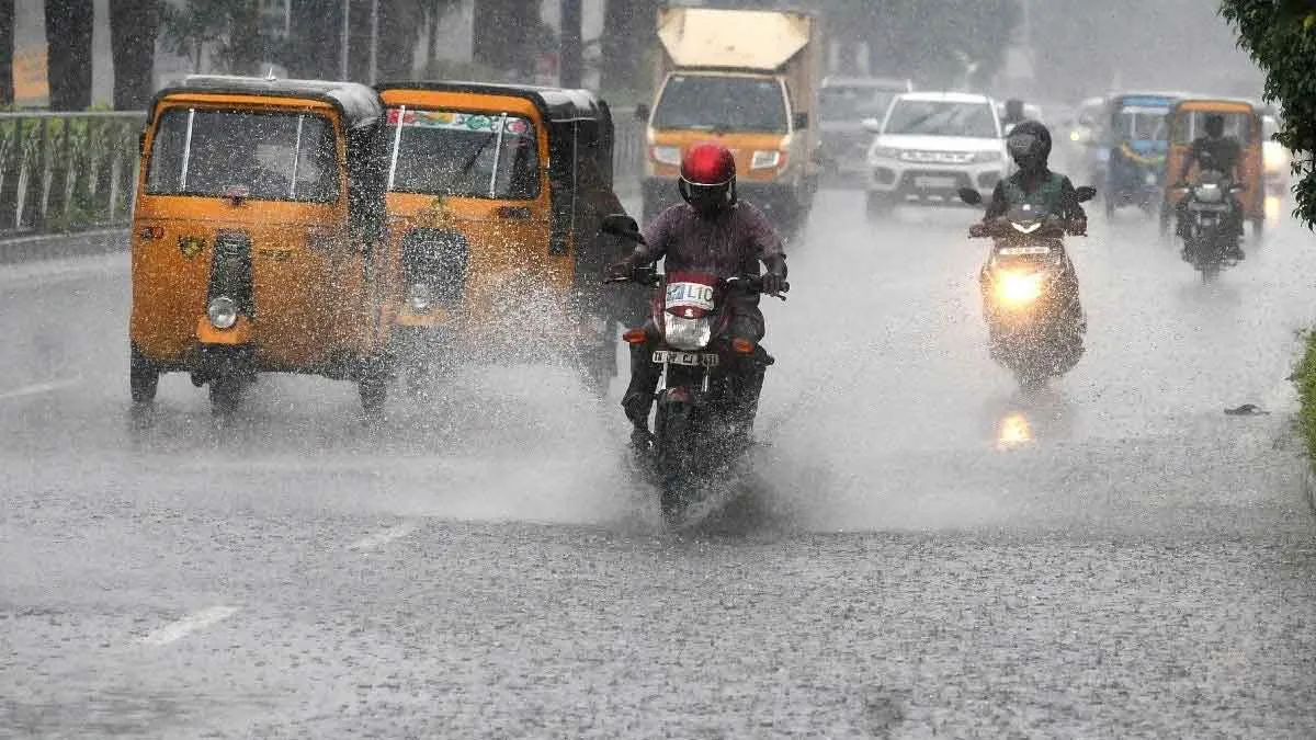 Very heavy rain likely in 4 districts