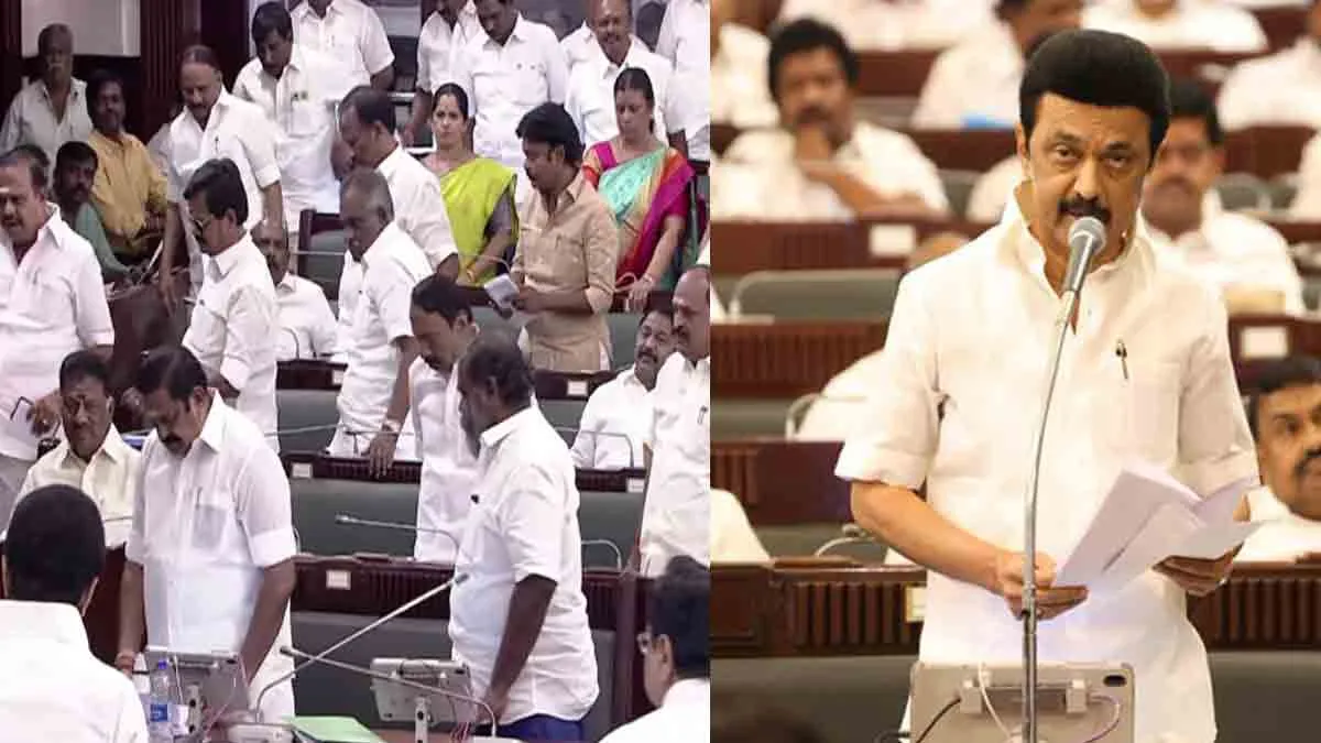 'AIADMK is burning incense day and night to keep people in fear' - CM's speech in the assembly