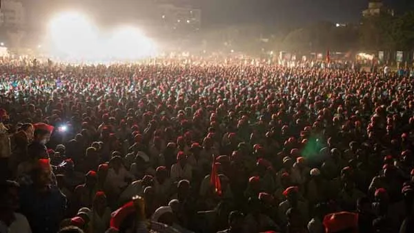 Farmers rally delhi