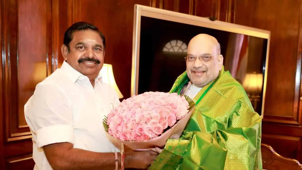 'Secret meeting with Amit Shah' - Edappadi's Delhi background