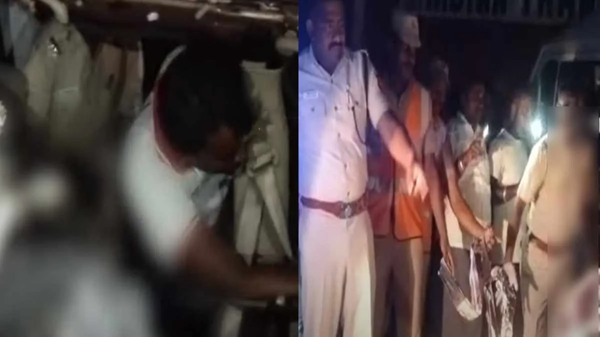 Truck collision accident; 5 people lost their lives
