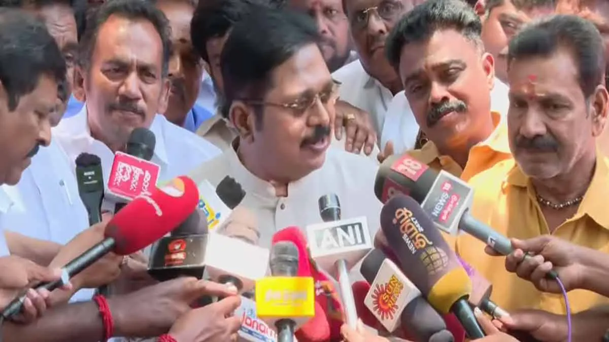 'We will strengthen Modi's hand to defeat the evil force DMK' - T.T.V. Dinakaran interview
