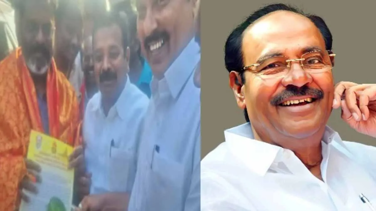 PMK's sudden call - The lady showed a friendly face