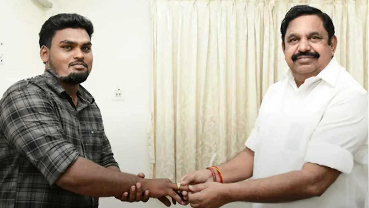 Youth who risked his life to save a boy; Edappadi personally commends him