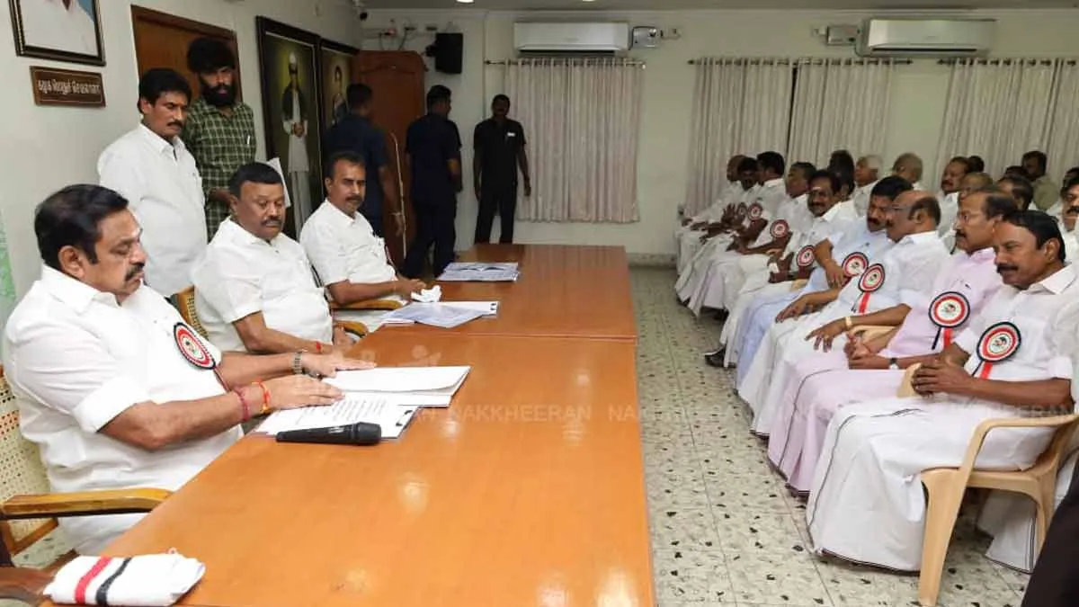  'BJP-AIADMK alliance strategy' - Resolution praising Edappadi