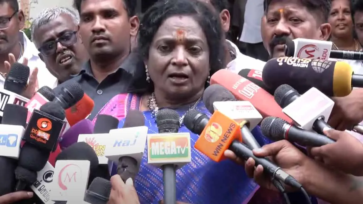  'If this is what BJP is like, the Chief Minister will write from here to Uttar Pradesh' - Tamilisai interview