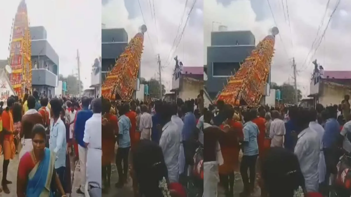 Gallows overturned accident
