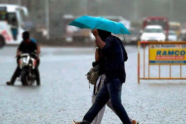 Chance of rain in 14 districts
