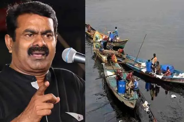 'Don't keep the fishermen clean  the oil mixed in the sea'-seaman condemned