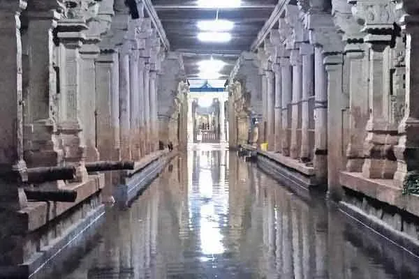  Heavy rain in Tiruchendur