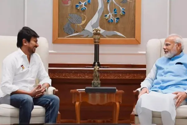 Udhayanidhi Stalin met the Prime Minister in person