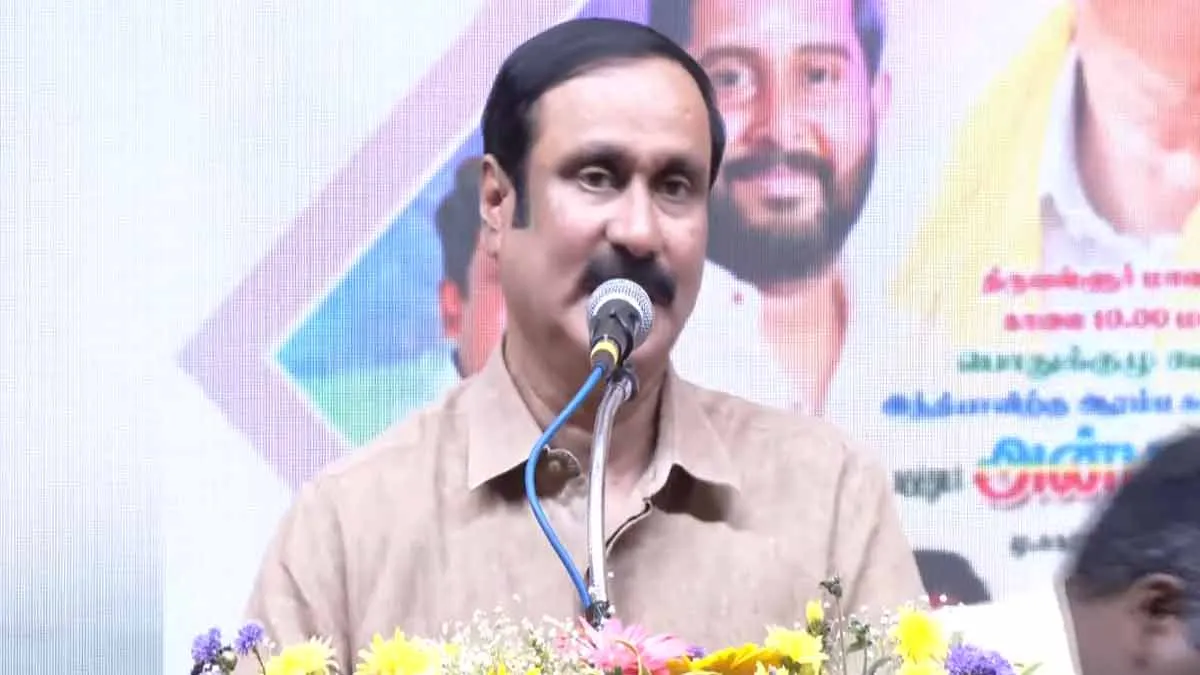 ''What Anbumani said was a blatant lie'' - Ramadoss interview