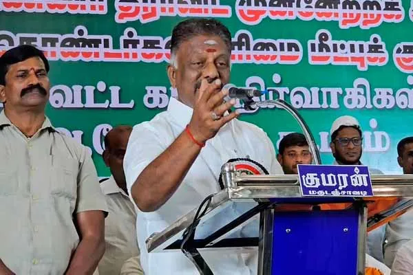  'I have always been only AIADMK' - OPS speech