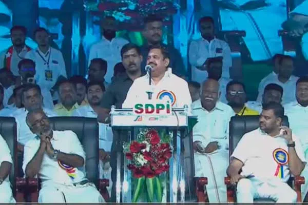 'What is the difficulty for DMK in allowing volunteers?'-Edappadi Palaniswami's speech