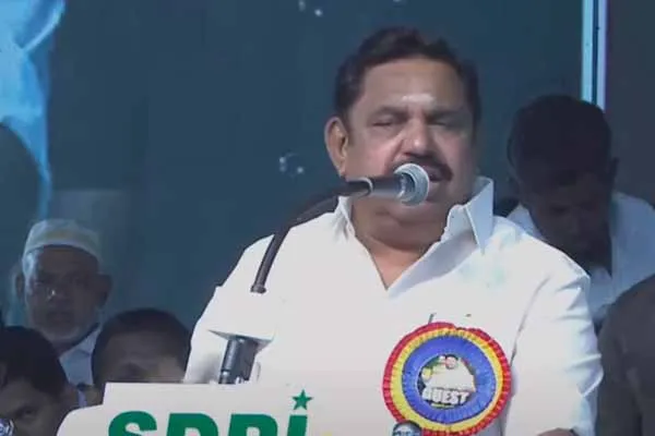 'I came to a high position only by crawling' - Edappadi Palaniswami Urukkam