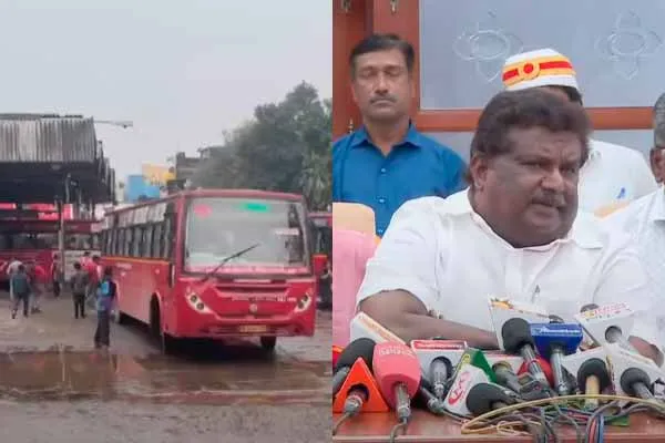  'Bus union strike is politically motivated' - Minister Sivashankar interview