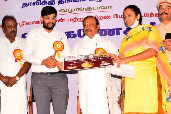 Minister C.V. Ganesan participation