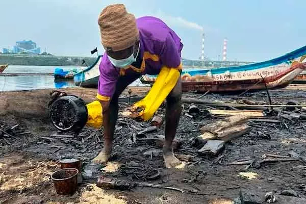 Oil spill issue; What are the actions taken against other companies?-Green Tribunal Question