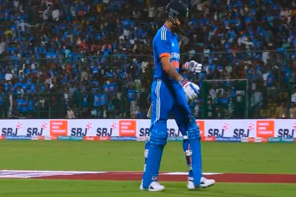 India stuttered in the third T20I