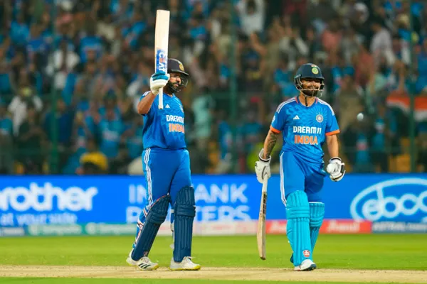Rohit, who has become an old Panneer Selvam! Sixer Rained Ringu