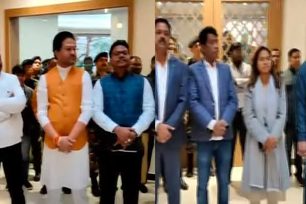 BJP's Horse Bargain; Jharkhand MLAs who flew to Hyderabad