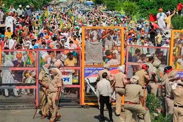 Agricultural organizations planning to fight back; Delhi in the surveillance ring