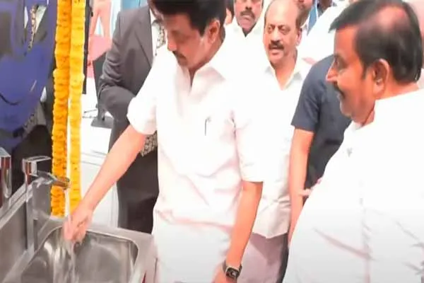 2,465 crore sea water desalination plant; Inauguration by Chief Minister M. K. Stalin