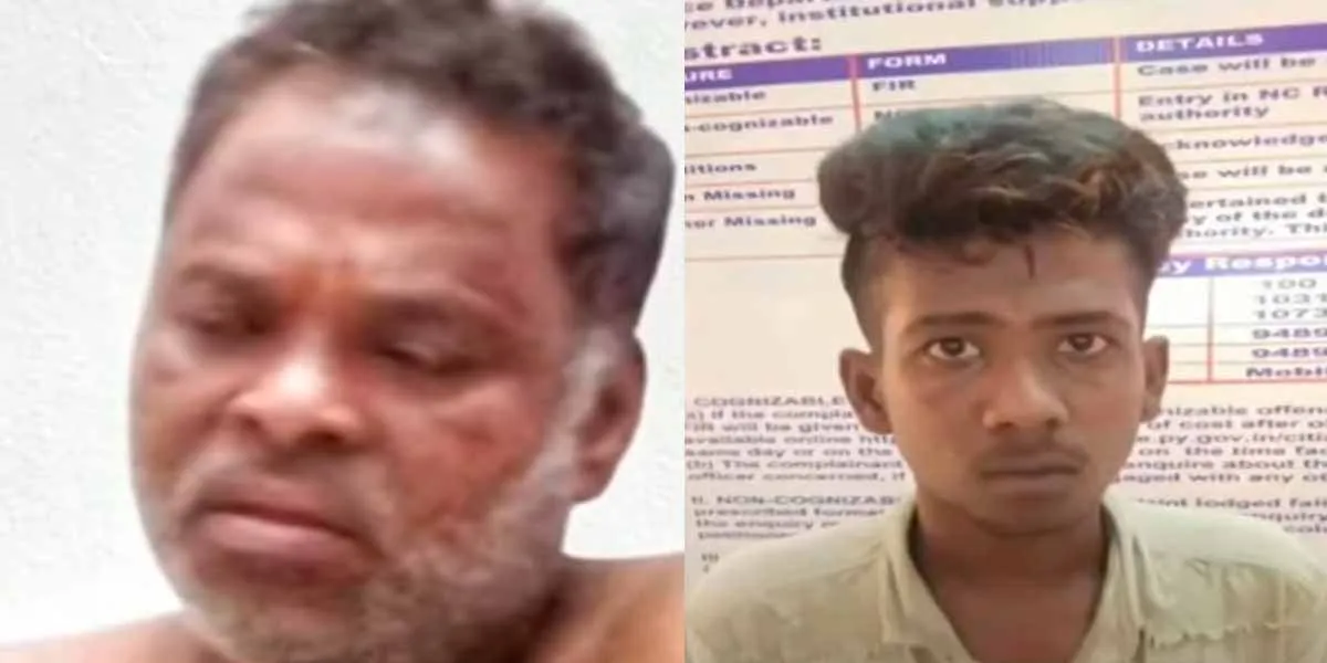 Arrested old man attempted to incident