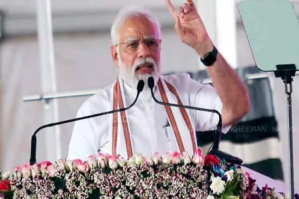 Modi is coming to Tamil Nadu for the fifth time
