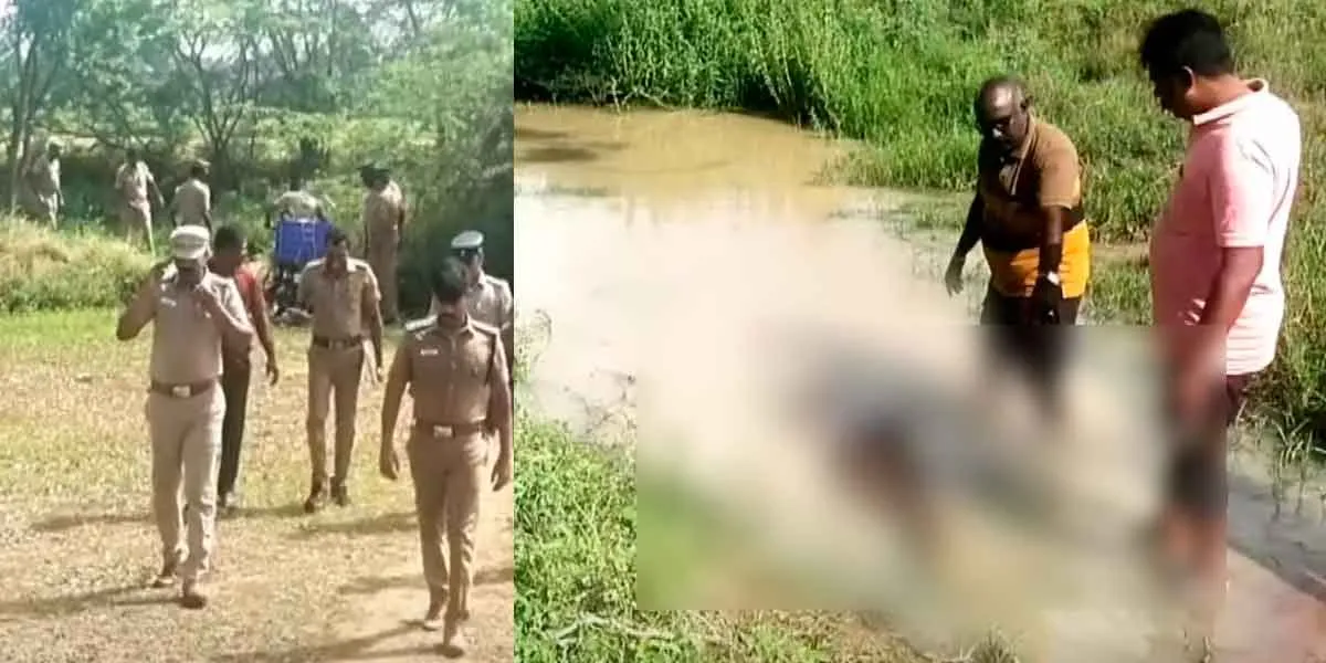 A body lying in a stream; Police investigation shocked