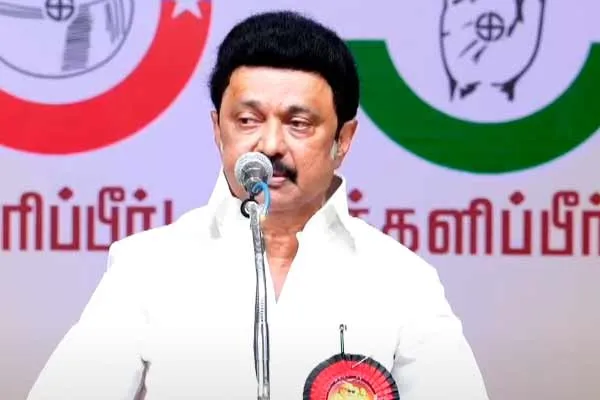 BJP shouts 'Eriyuthudi malaa fana potu' - Chief Minister M.K.Stal's speech