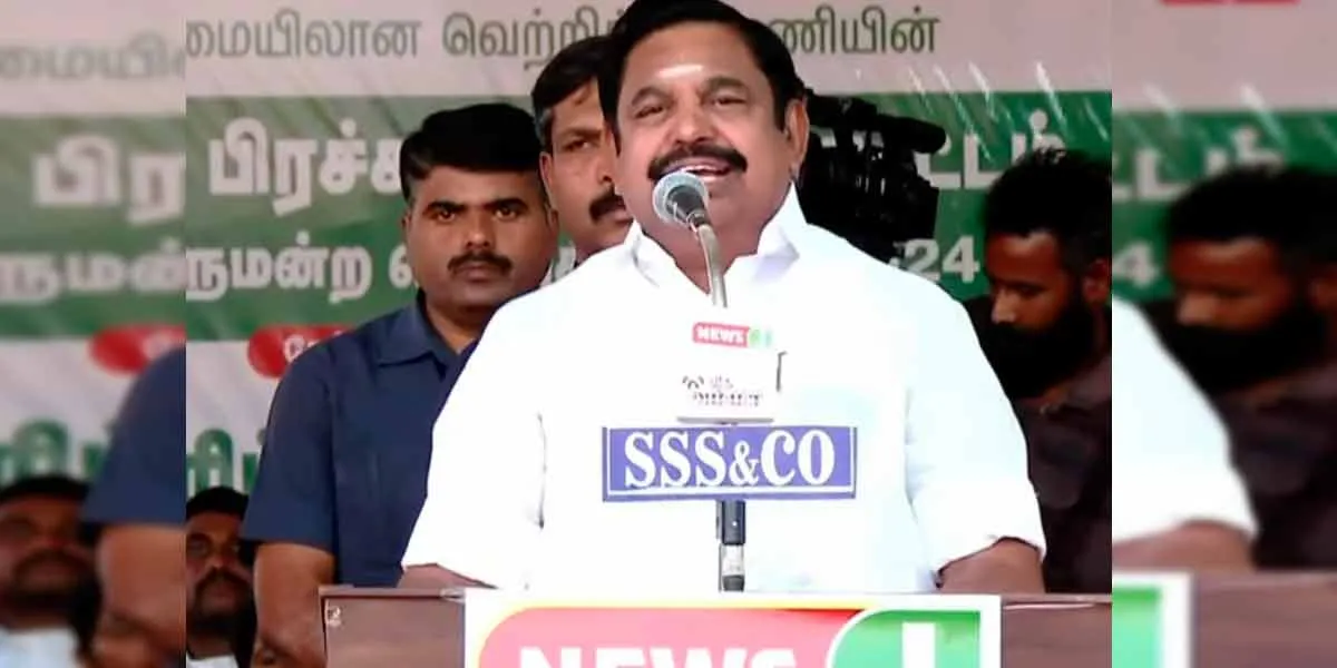 'No matter how many avatars Stalin takes' - Edappadi Palaniswami's speech