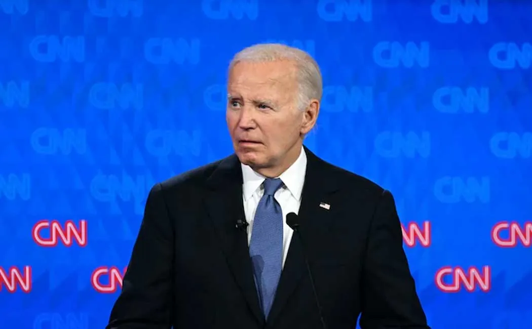  'I hope this is good for the party and the country' - shocked Joe Biden