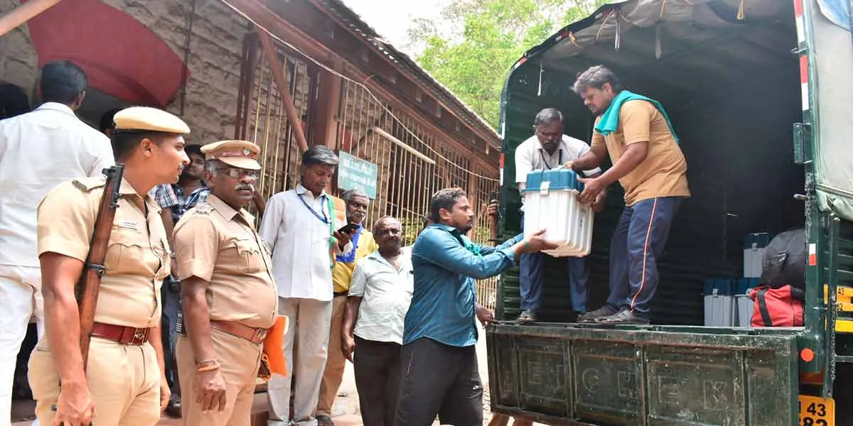 All arrangements are ready; EVM sent to polling stations