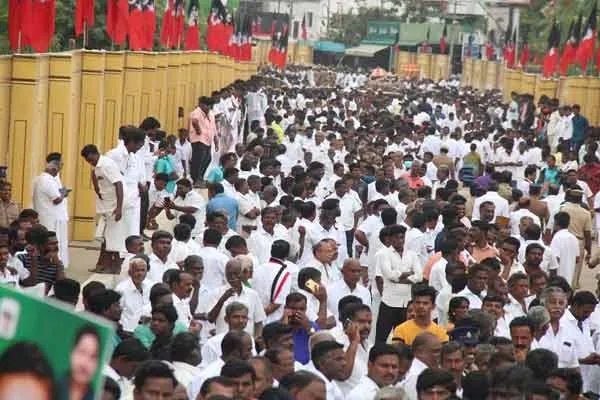 AIADMK general committee meeting in a little while
